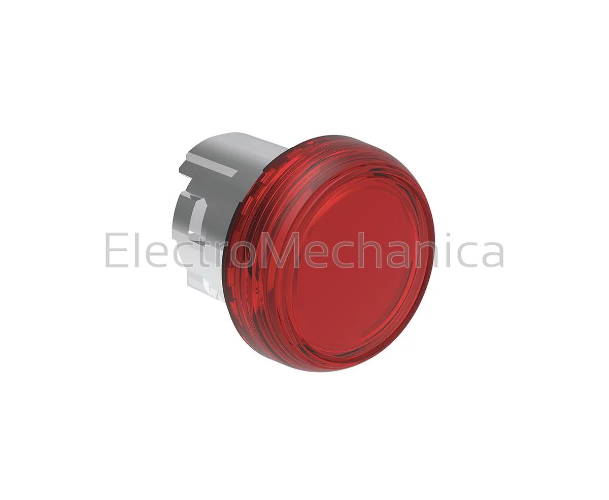22MM RED P/LIGHT HEAD
