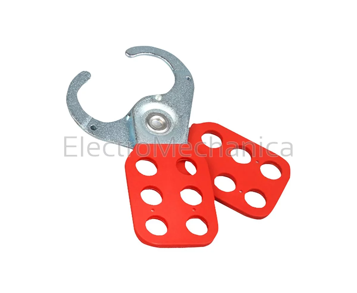 38MM RED SAFETY LOCK HASP