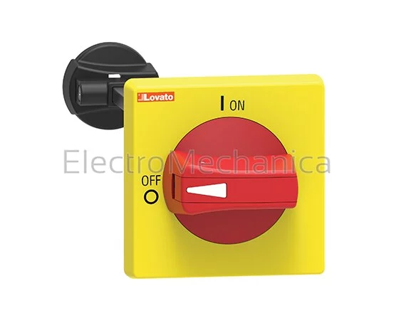 RED/YEL INTERLOCK HANDLE + SHAFT