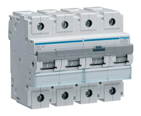 100A 4P 30KA C-CURVE MCB