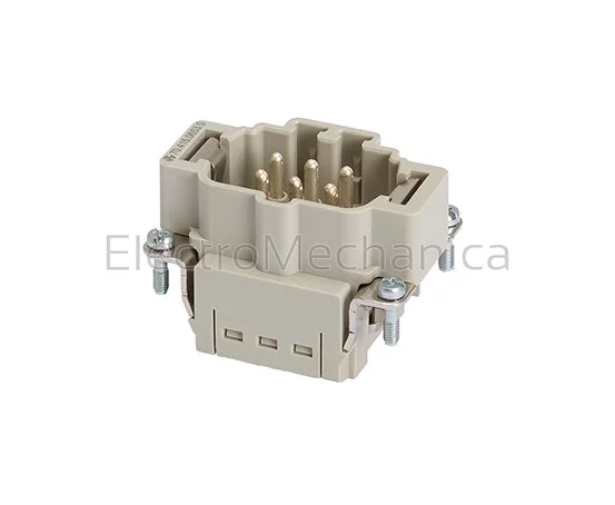 6P+E 16A FEMALE INSERT PUSH-IN