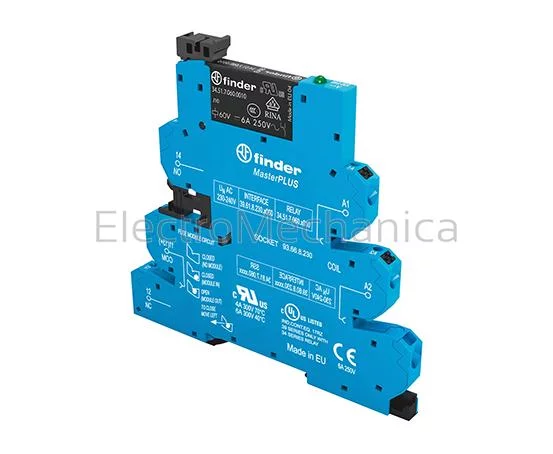 2A 1NO SLIM SS REL IN/FACE 230VAC