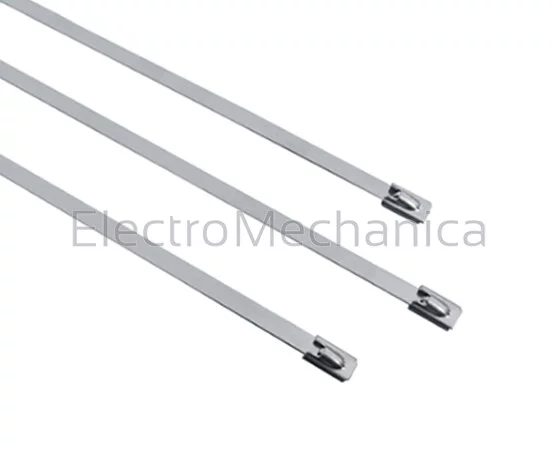S/S304 CABLE TIES 4.6x550mm (100)
