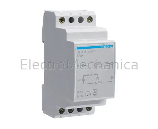 BELL TRANSFORMER 230/12V 8VA