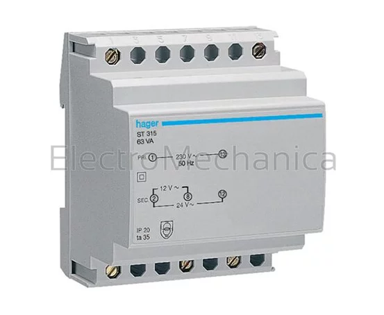 MOD TRANSFORMER 63VA 230V/12-24V