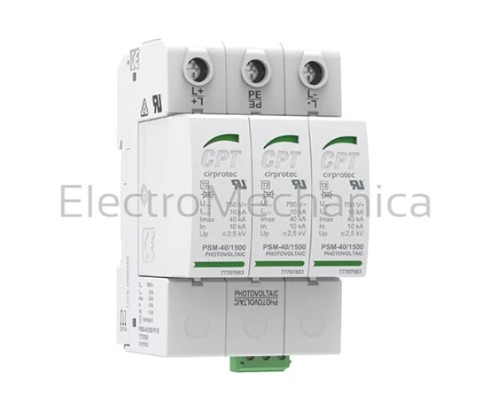 TYPE 2 Imax 40kA 3P SPD PV 1500V
