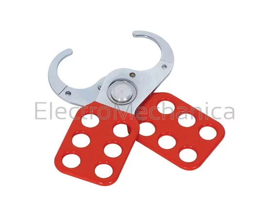 38mm RED SAFETY LOCK HASP