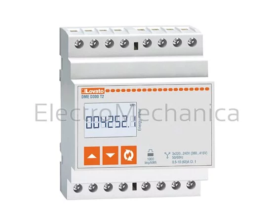 CT/5A LCD 3PH+N ENERGY METER