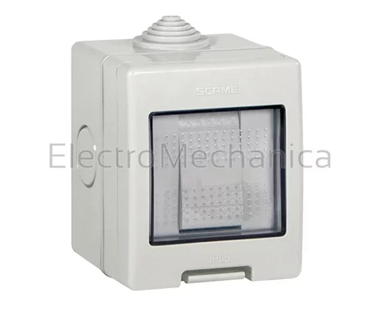 16A 1P IP55 SURF BELL-PUSH