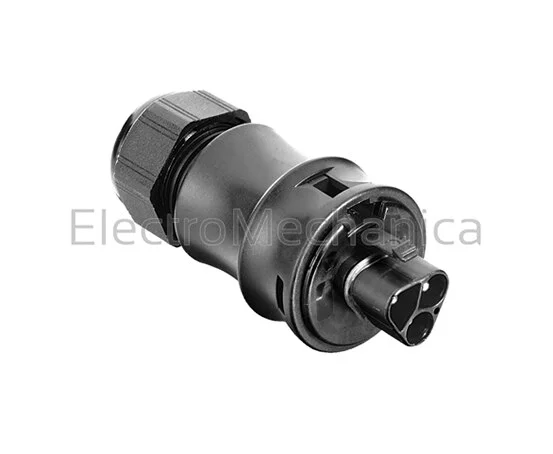 20A 3P INLINE MALE CONNECTOR