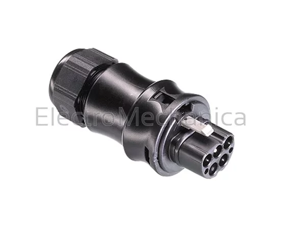 20A 5P IP66 IN-LINE MALE CONN.