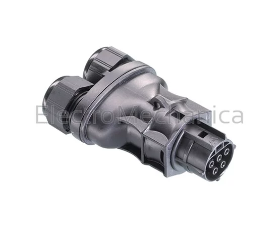 20A 5P IP66 FEMALE SPLITTER CONN.
