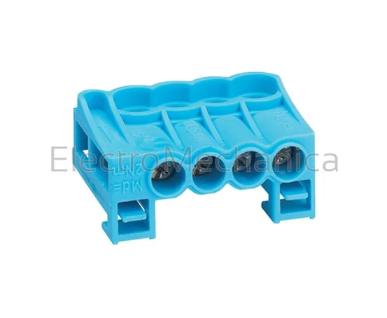 90A 4X25mm SCREW CLAMP BLU TERM
