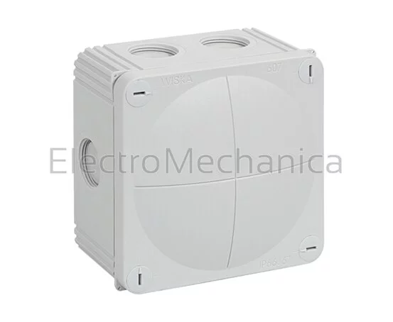 HOUSING 95X95X60 IP66 GREY