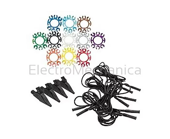 TEST LEADS/CROC CLIPS PEL LOGGER